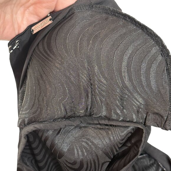 Pas Pour Toi by Dodo Bar Or Black Cocktail Dress With Embellishment Size 40/8 - Picture 7 of 9